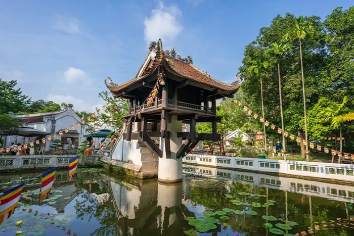 One pillar Pagoda
